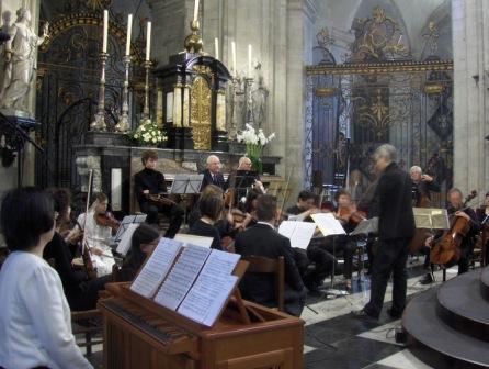Musiceren Sint-Pieterskerk Gent